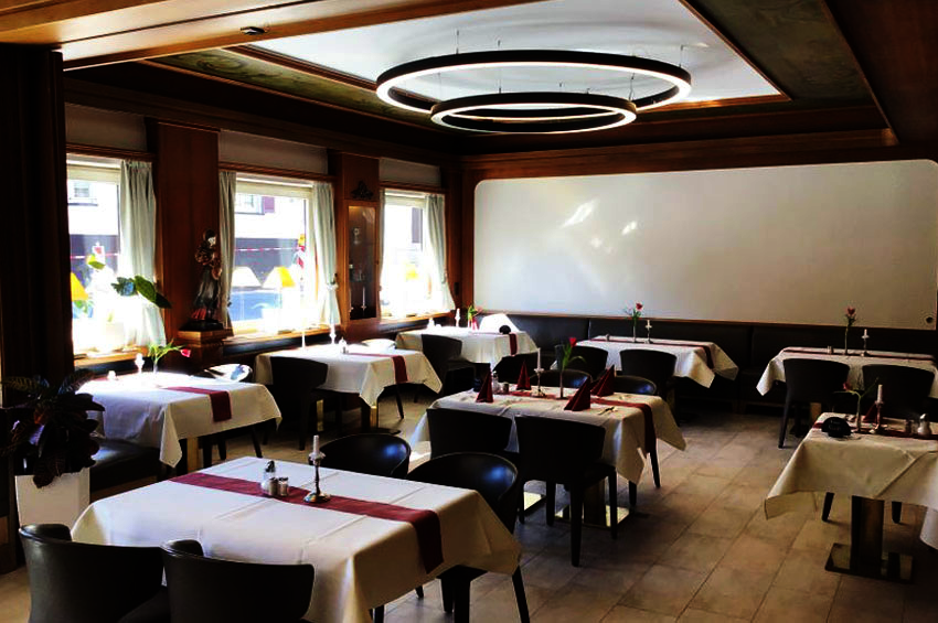 Restaurant im Urlaubshotel Rose im Schwarzwald